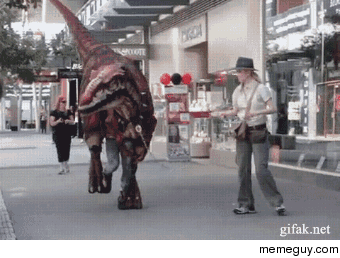 Just walking my Velociraptor
