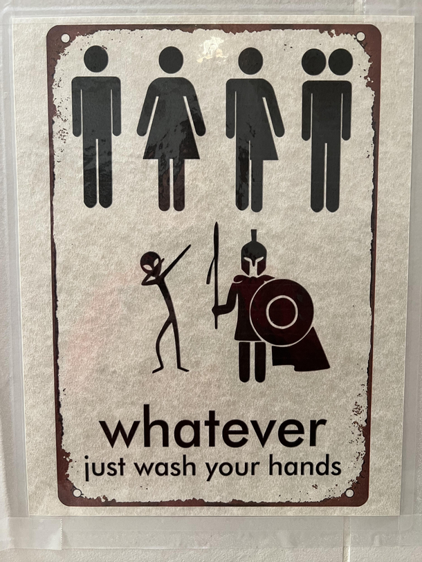 Just wash your hands