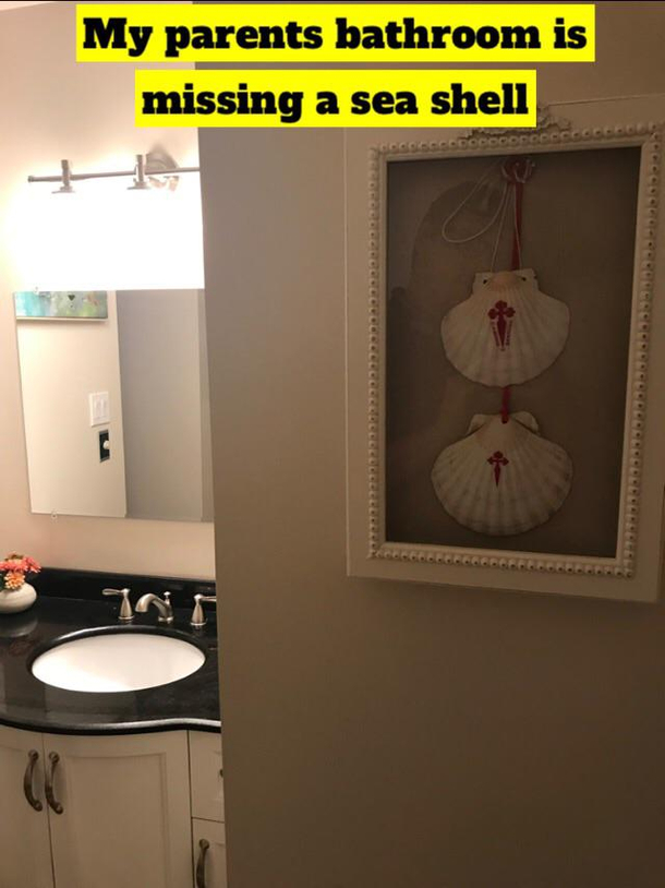 Just went to my parents bathroom for the first time today
