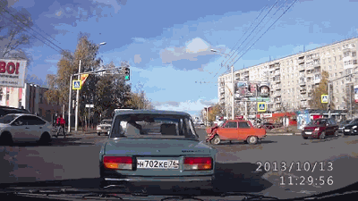 Just your normal Russian intersection