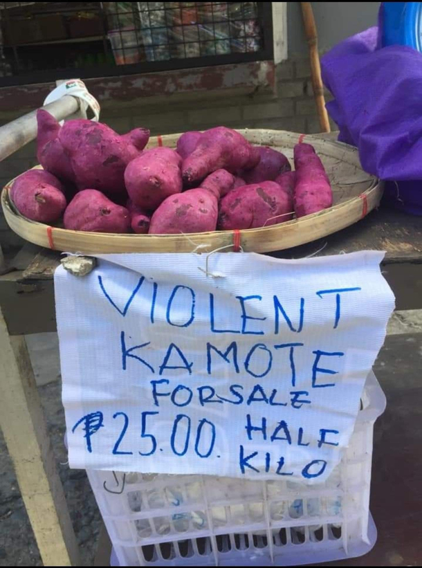 Kamote  Sweet potato