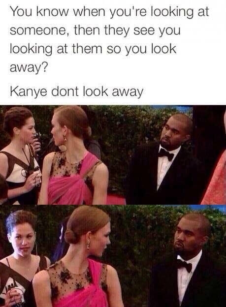 Kanye Dont Look Away