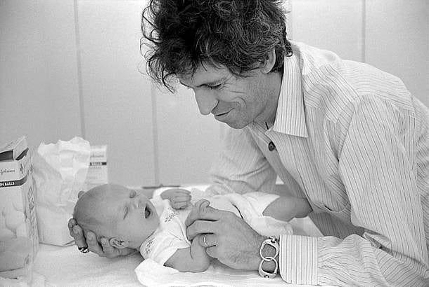 Keith Richards meets Queen Elizabeth for the first time