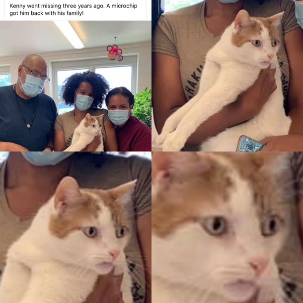 Kenny is not pleased about being caught