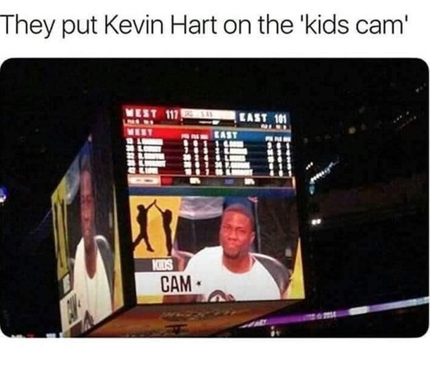 Kevin Hart cant go anywhere without getting flamed