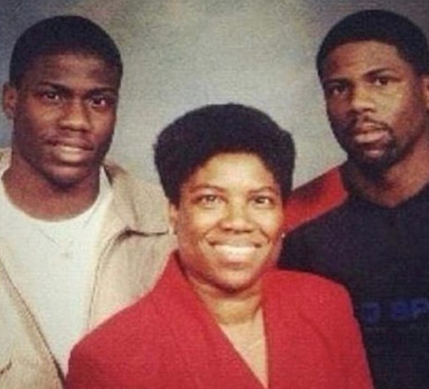 Kevin Harts mom looks more like Kevin Hart than Kevin Hart looks like Kevin Hart