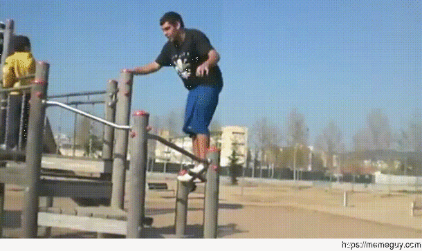 Kid gets crushed