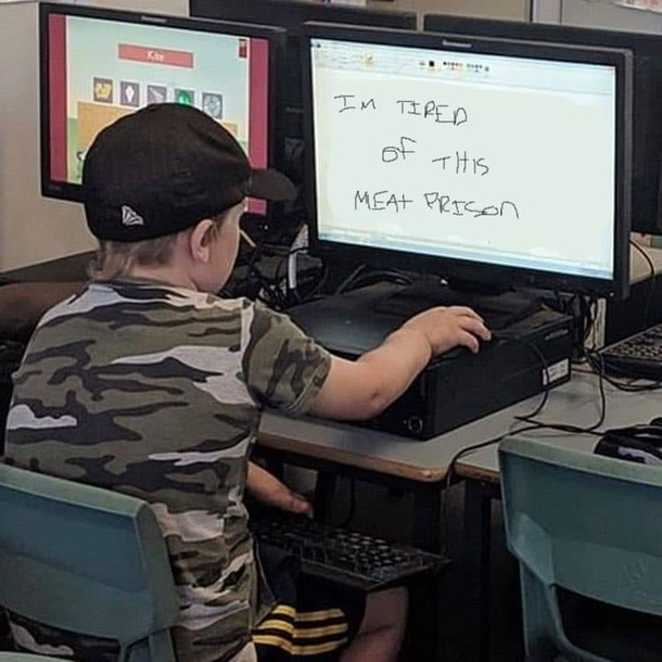 Kid needs help