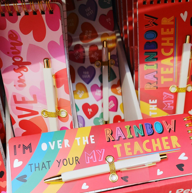Kids are supposed to give these to their teachers