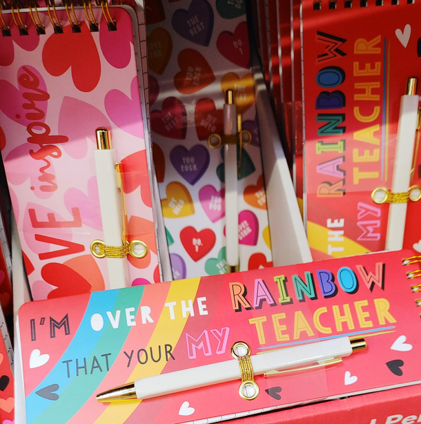 Kids are supposed to give these to their teachers