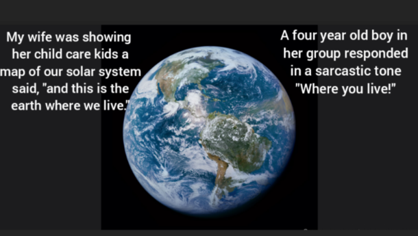 Kids say some of the funniest things