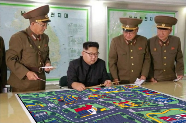 Kim really knows how to have fun