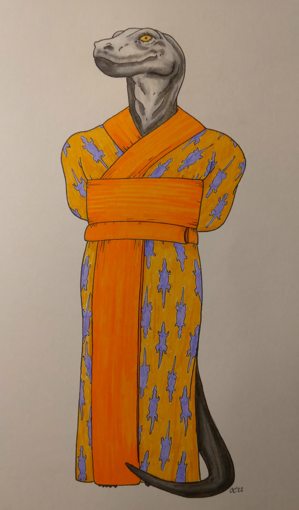 Kimono Dragon OC