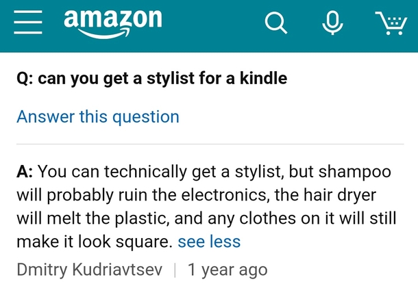 Kindle stylist