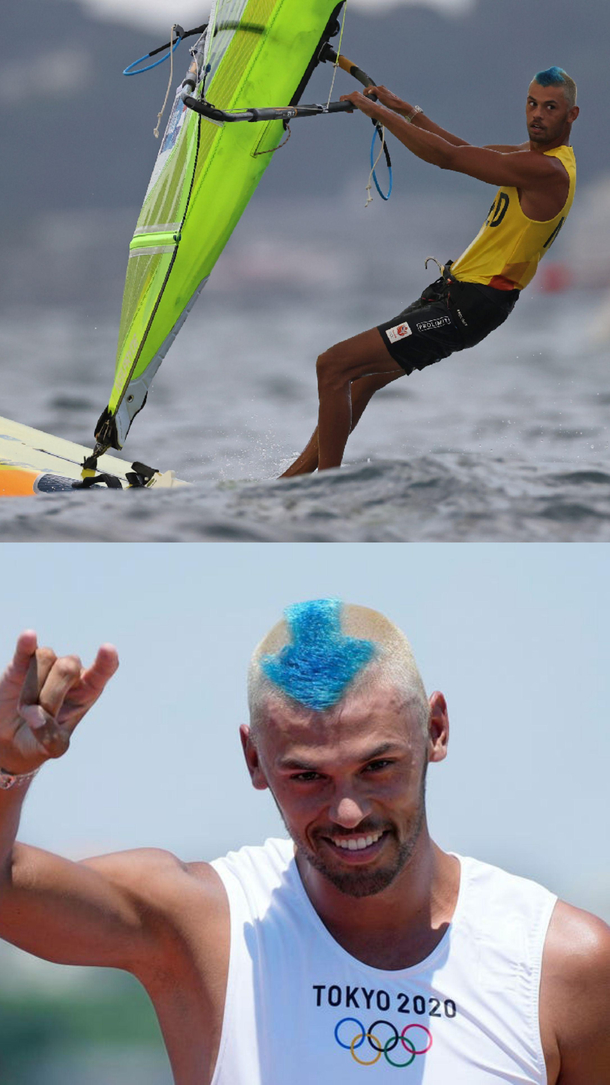 Kiran Badloe the Olympic windsurfing gold medalist
