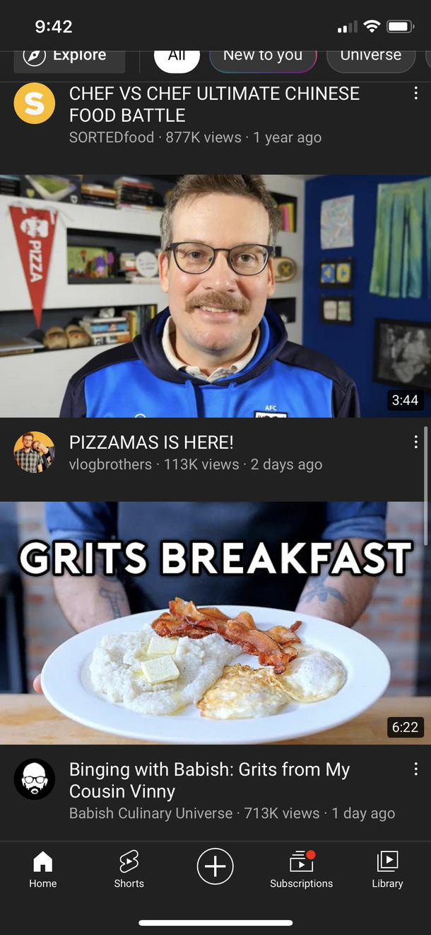Kirkland Ted Lasso offering you breakfast