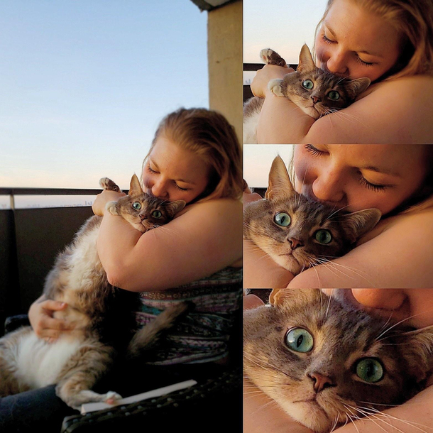 Kitty loves her