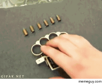 Knife Gun Brass Knuckles