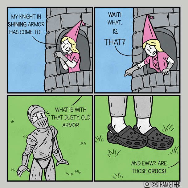 Knight is some armor