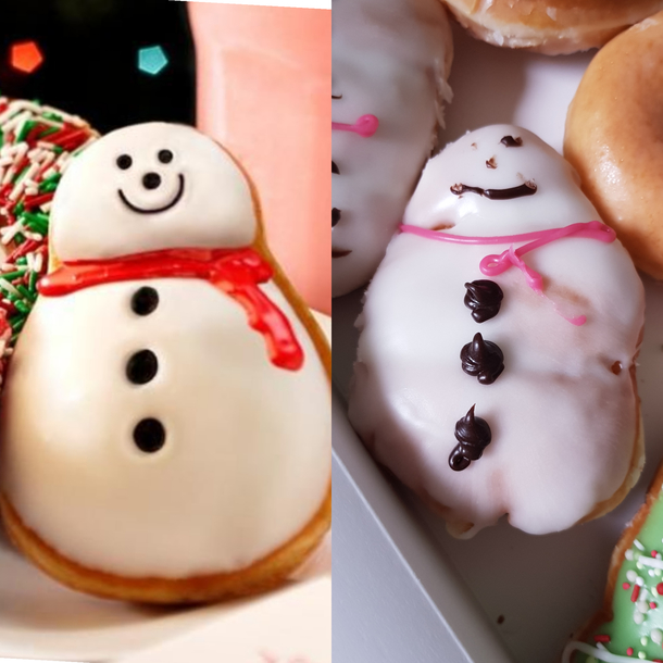 Krispy Kreme Christmas Donuts