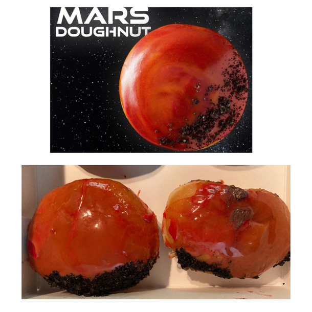 Krispy Kreme Mars Doughnut