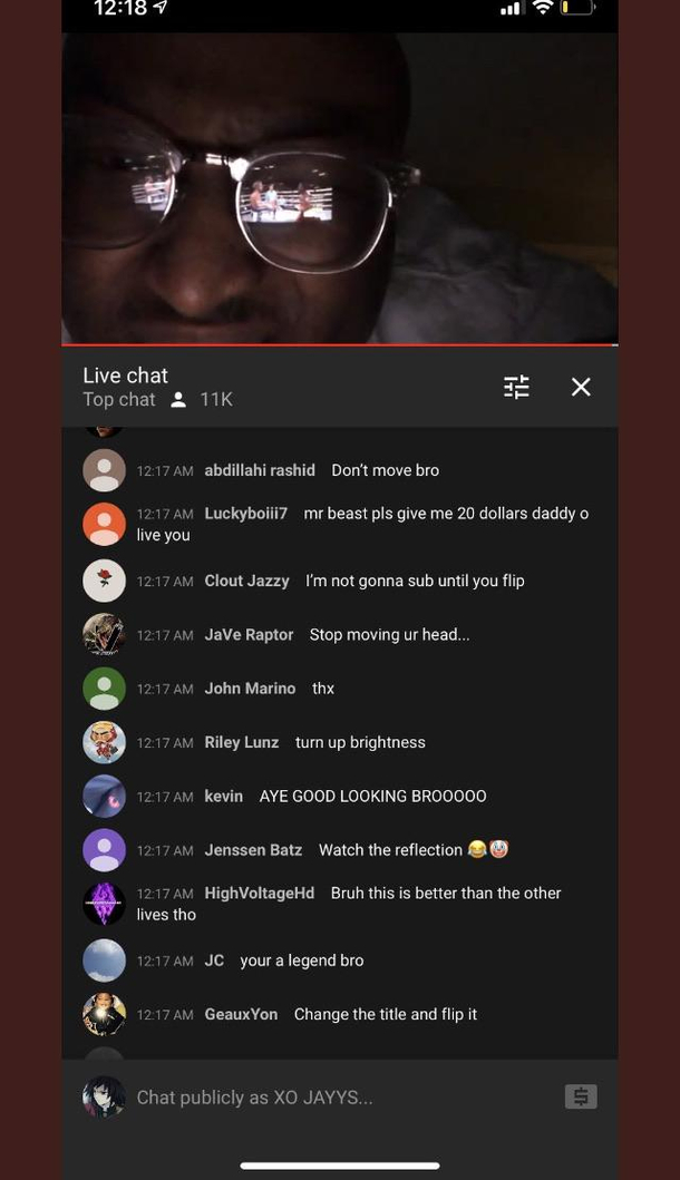 Ksi vs Logan Paul to k viewers off the reflection of his glasses What a legend