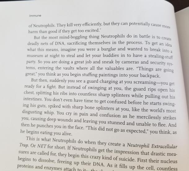 Kurzgesagts immunology book is wild