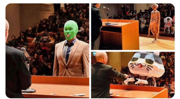 Kyoto university in Japan allows students to wear whatever they want to their graduation ceremony