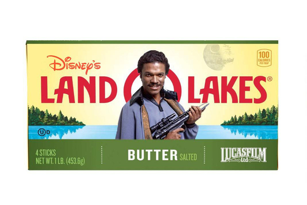 Land O Lakes really missed out on a sponsorship opportunity on that rebrand