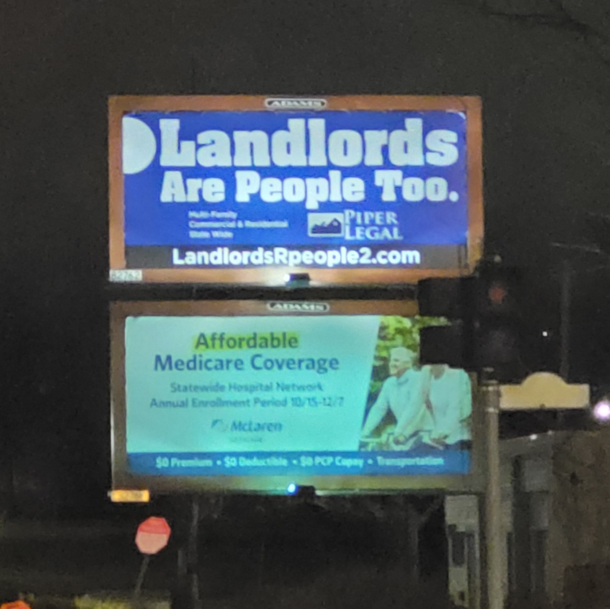 Landlords are people