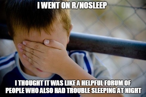 Last night was absolutely miserable