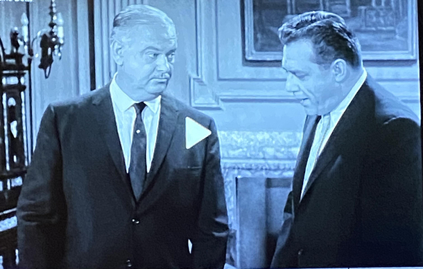 Last night while watching Perry Mason I discovered Sgt Shultz in a bit part