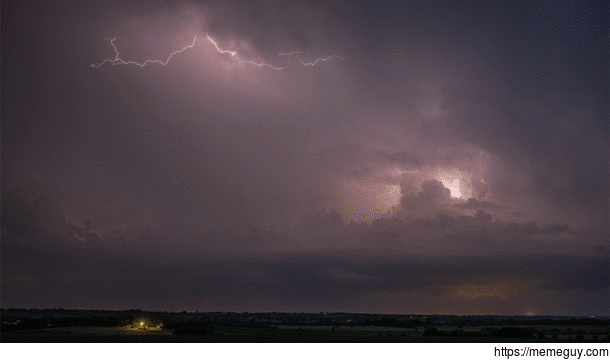 Last Nights Crazy Lightning-Filled Nebraska Storms