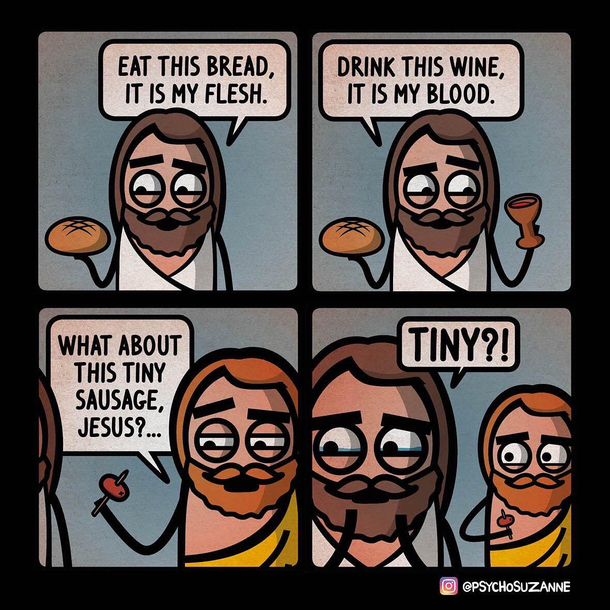 Last Supper ruined 