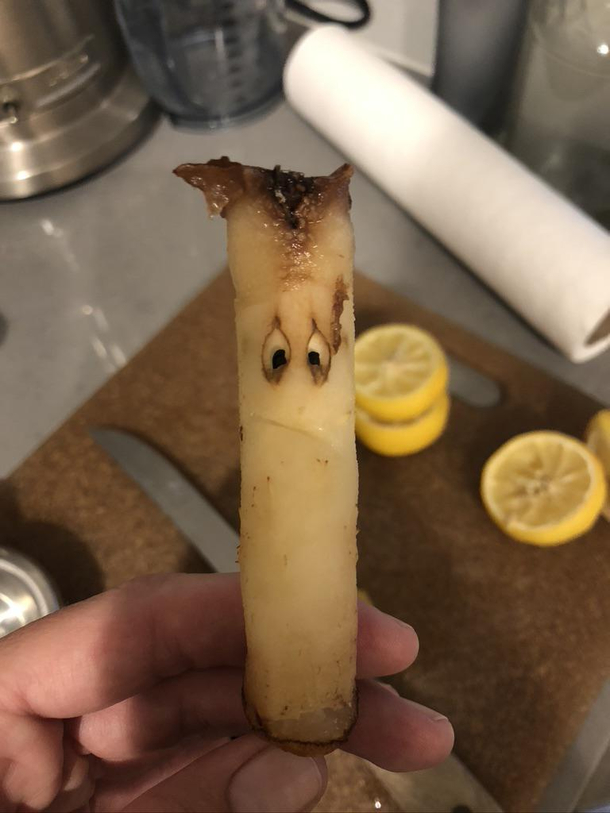 Last time I use an apple slicer on a pear