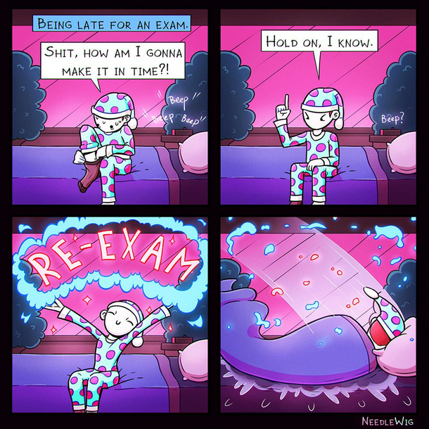 Late for an Exam