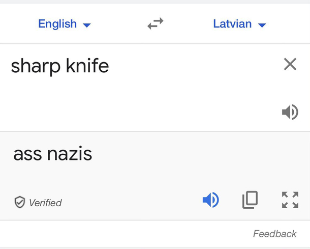 Latvians dont mess around