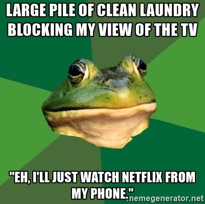Laundry was  days ago