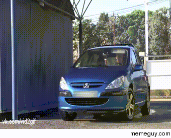 Leaving the car wash