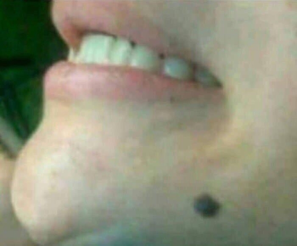 Legend says if you turn this photo upside down you see a happy shark