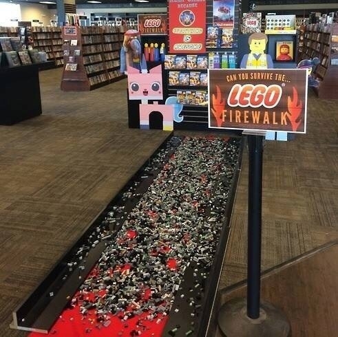 Lego Fire Walk