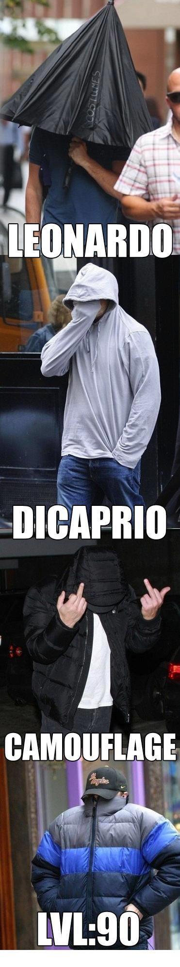 Leonardo DiCaprio loves the paparazzi