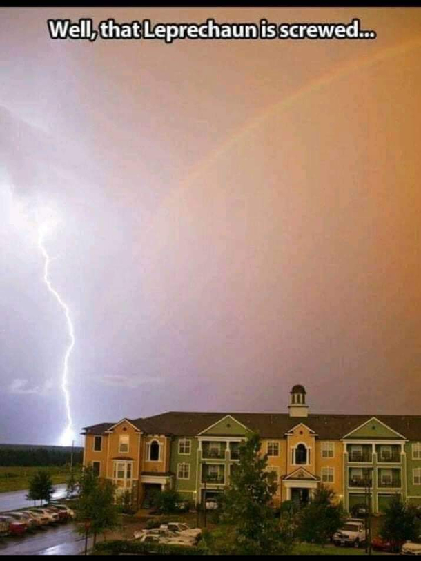 Leprechauns celebrate