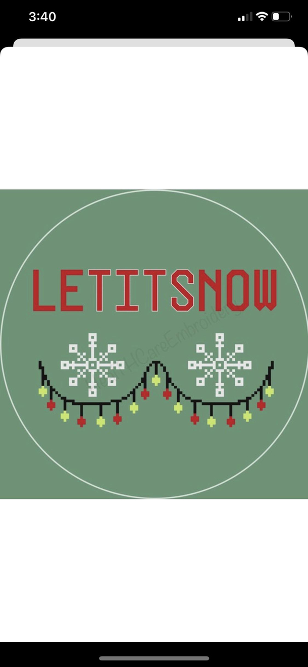 Let it snow