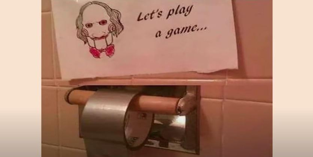 Lets play a game duct tape trap