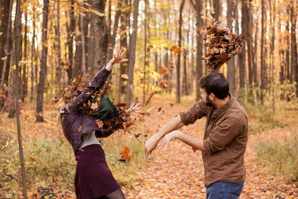 Lets sprinkle some leaves