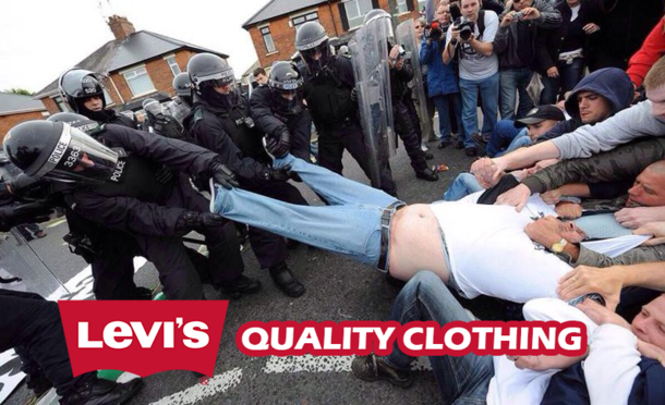 Levis Quality Clothing advertisment