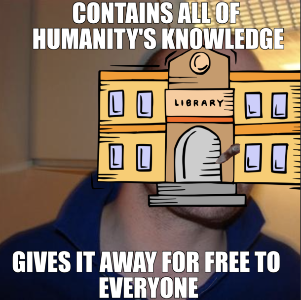 Libraries dont get nearly enough love