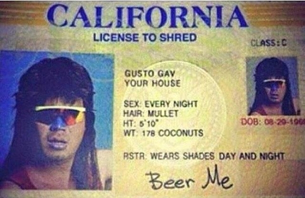 License to shred