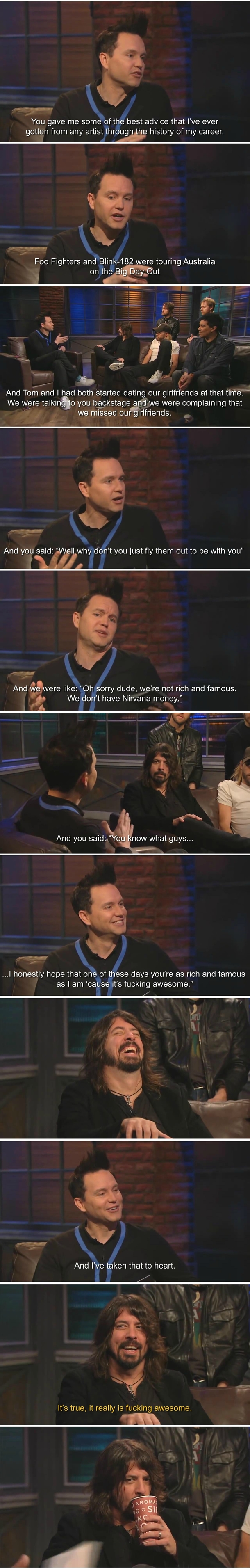 Life advice from Dave Grohl
